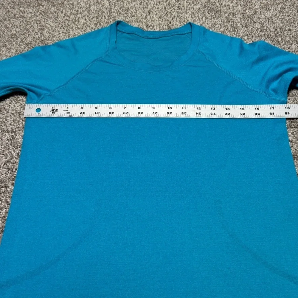 Lululemon Swiftly Tech 2.0 Long Sleeve Shirt Turquoise Tide W3DFKS Women 10 Teal